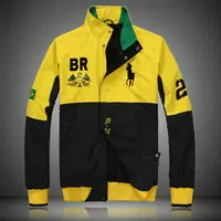 ralph lauren doudoune manteau hommes big pony populaire 2013 racing br noir jaune